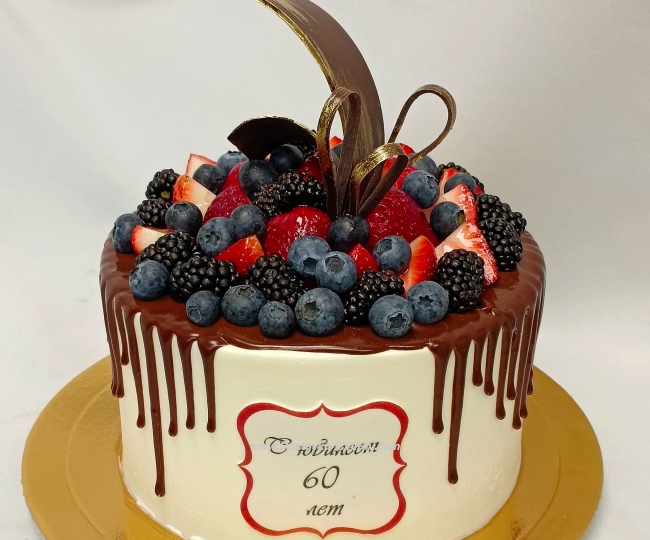 Author's cake "Forest Berry" - photo #2